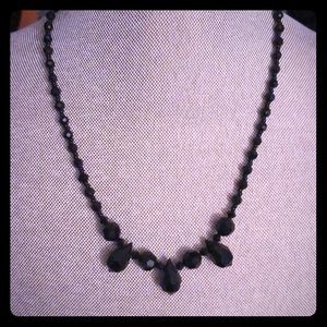 white house black market black costume necklace